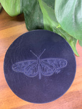 Load image into Gallery viewer, Leather Coaster - Alison Emery - Moth
