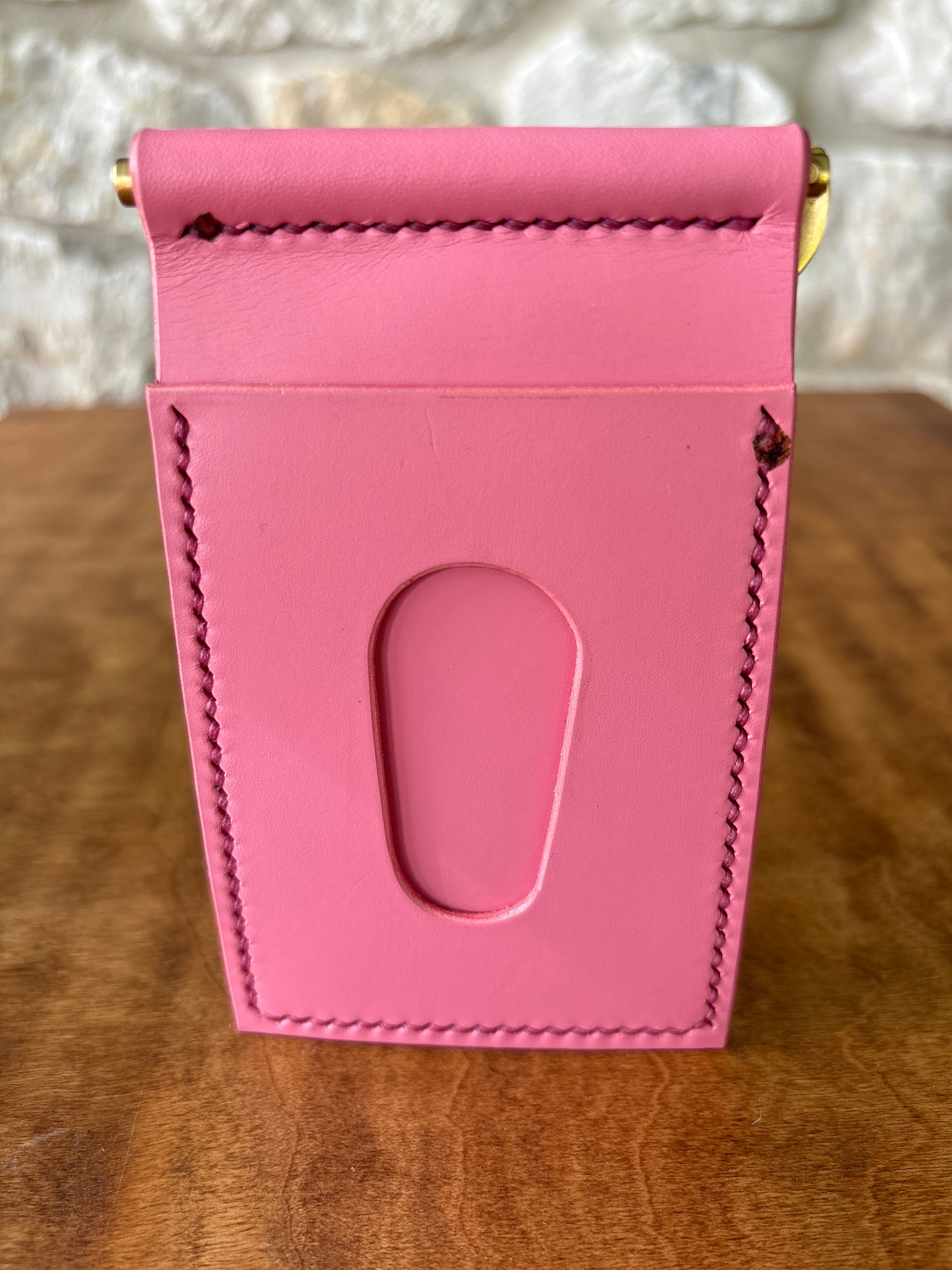 Money Clip Wallet - Barbie/Brass