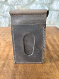 Money Clip Wallet - Charcoal/Matte Black