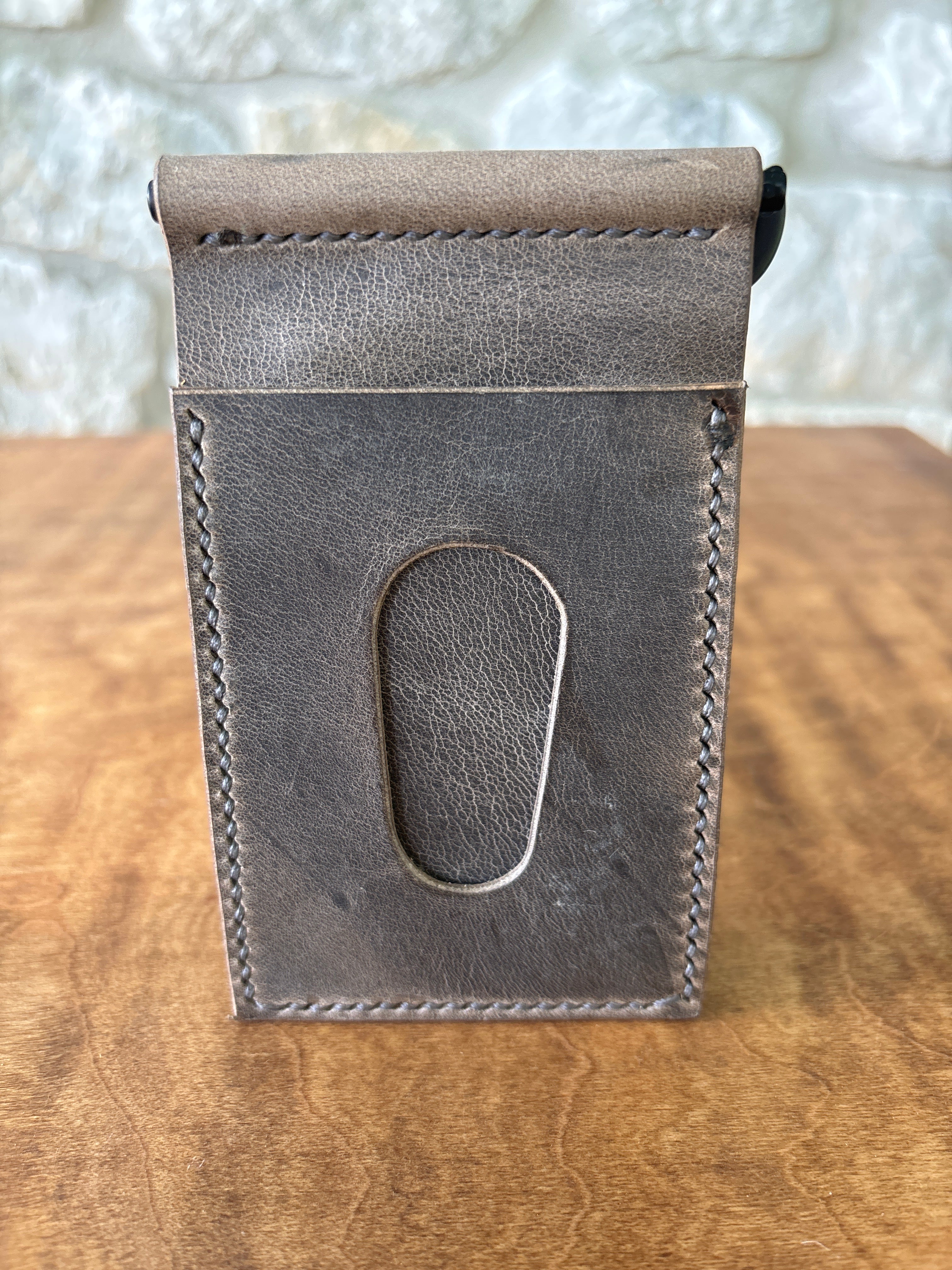 Money Clip Wallet - Charcoal/Matte Black
