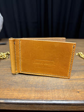 Load image into Gallery viewer, Money Clip Wallet - Bourbon/Brass
