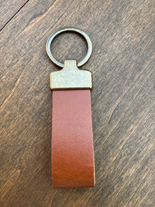 Fob Keychain - Cajun/Antique Brass