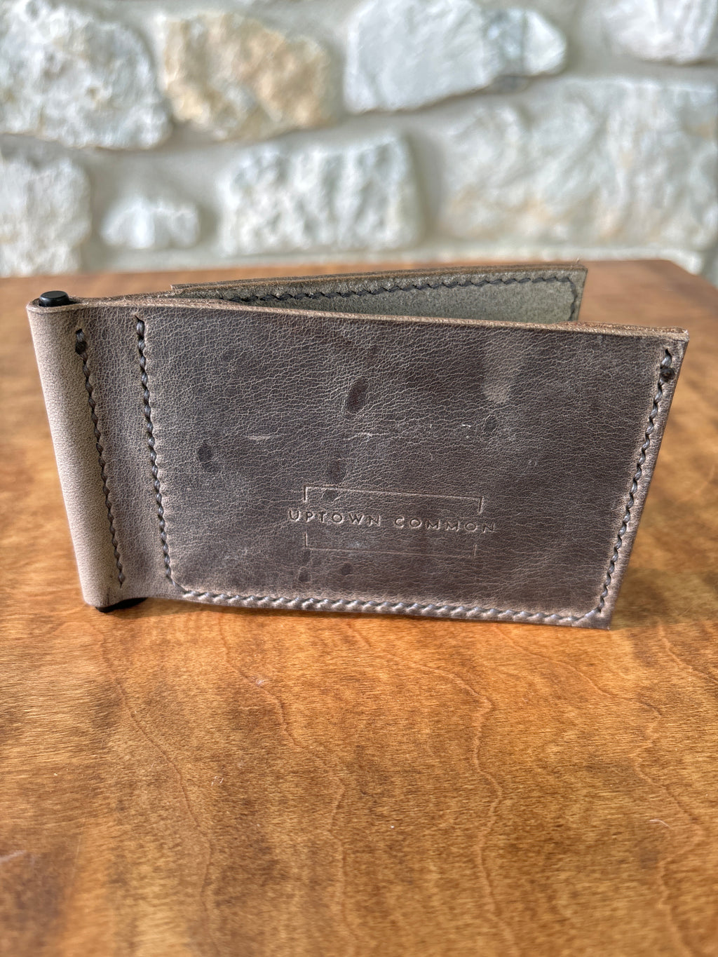 Money Clip Wallet - Charcoal/Matte Black