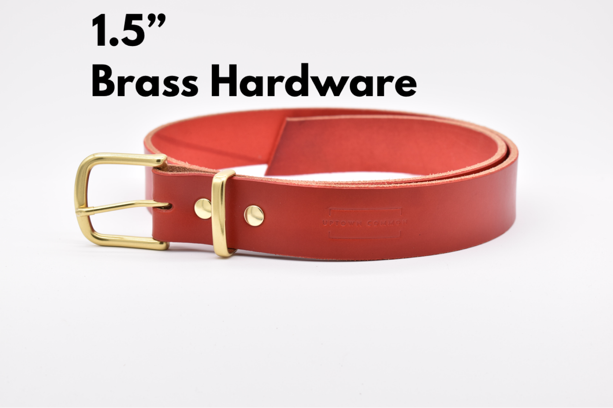 Leather Belt - Chili Pepper