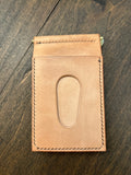 Money Clip Wallet - Natural/Brass