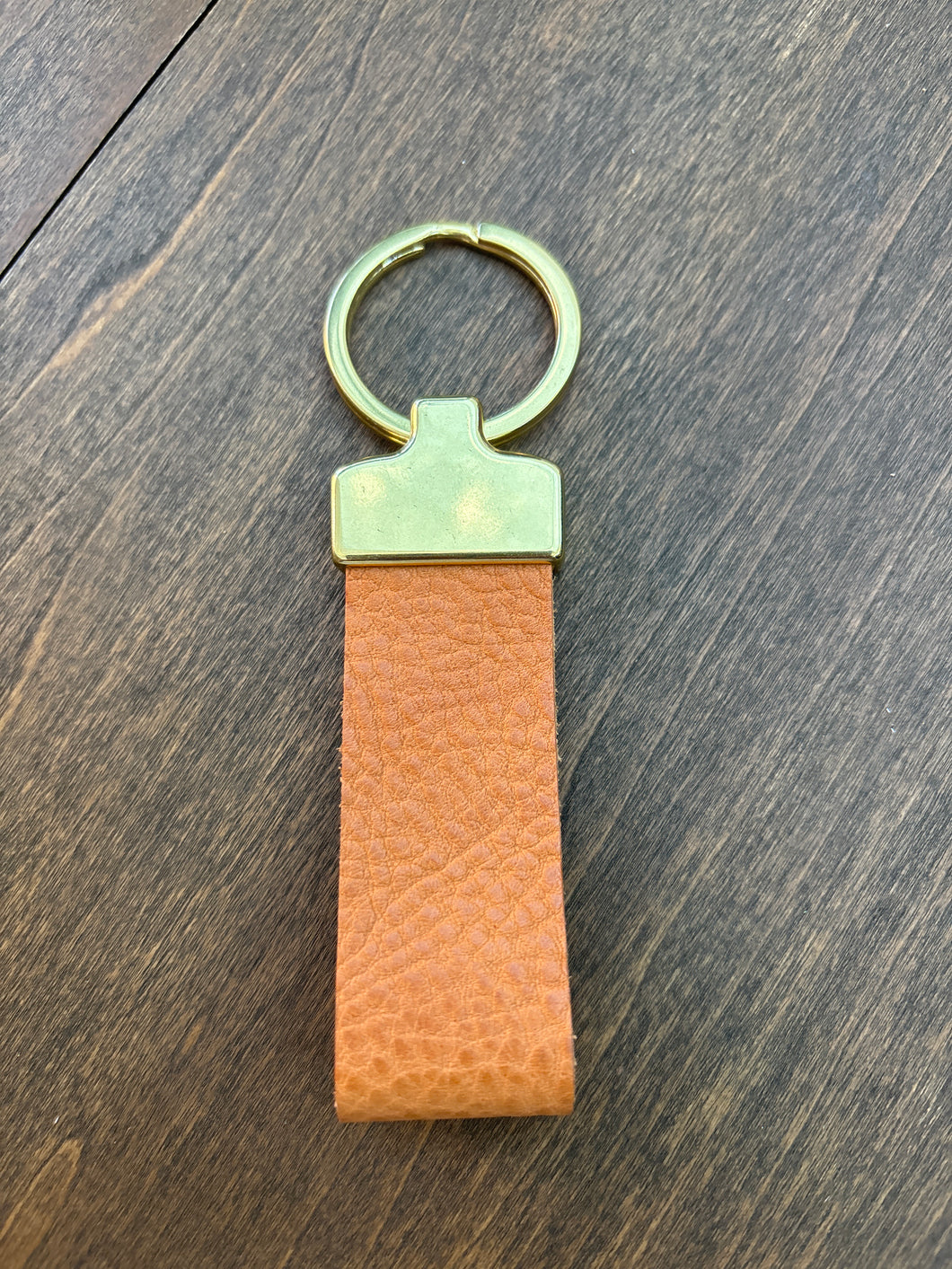 Fob Keychain - Missouri Natural/Brass