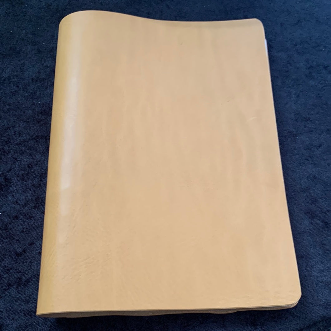 A5 Leather Notebook - La Perla Natural