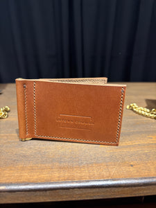 Money Clip Wallet - Cajun/Brass