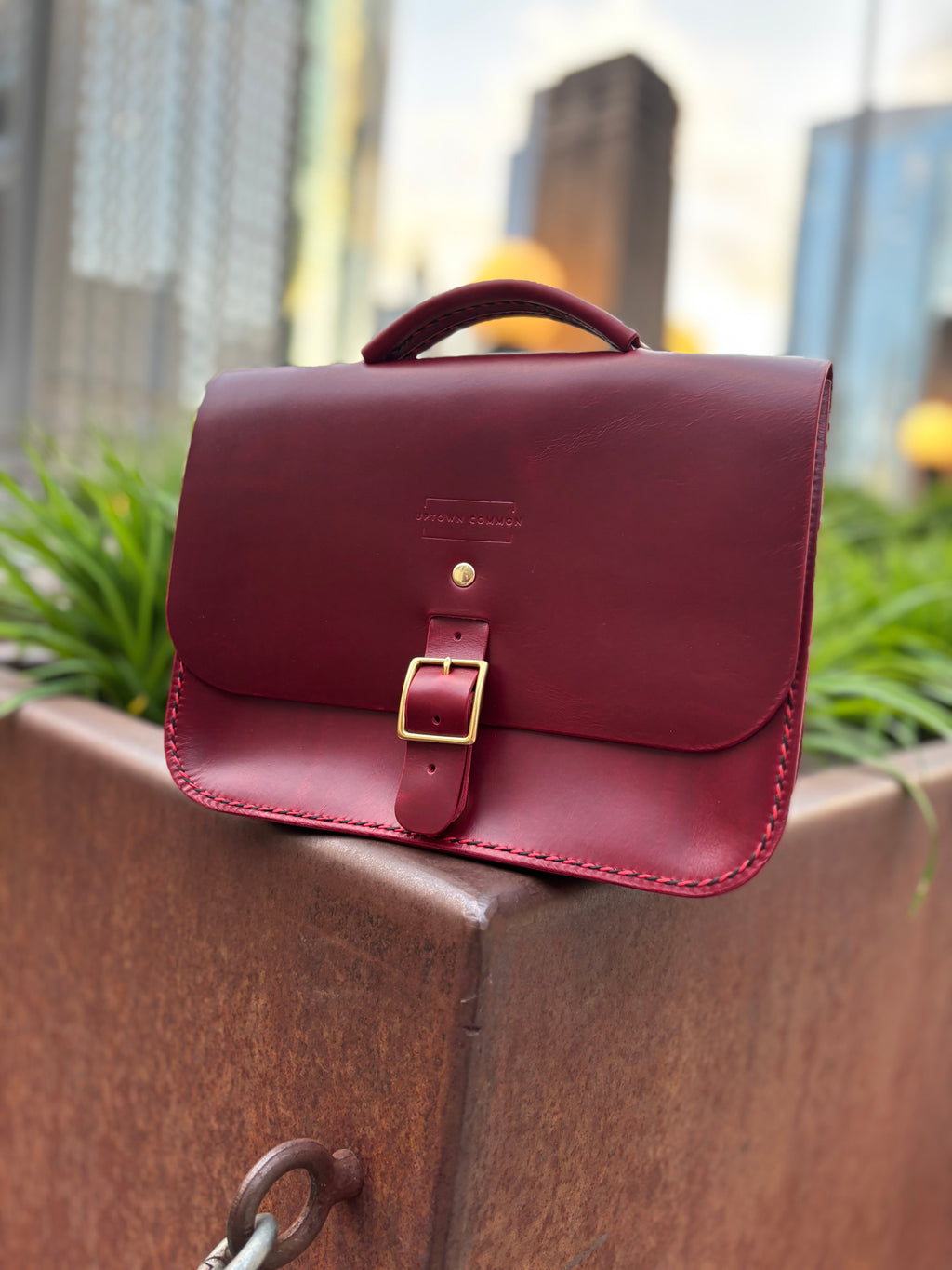 La Borsetta - Lollipop Red/Brass