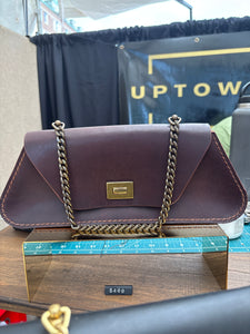 Trapezio - Horween #008/Antique Brass