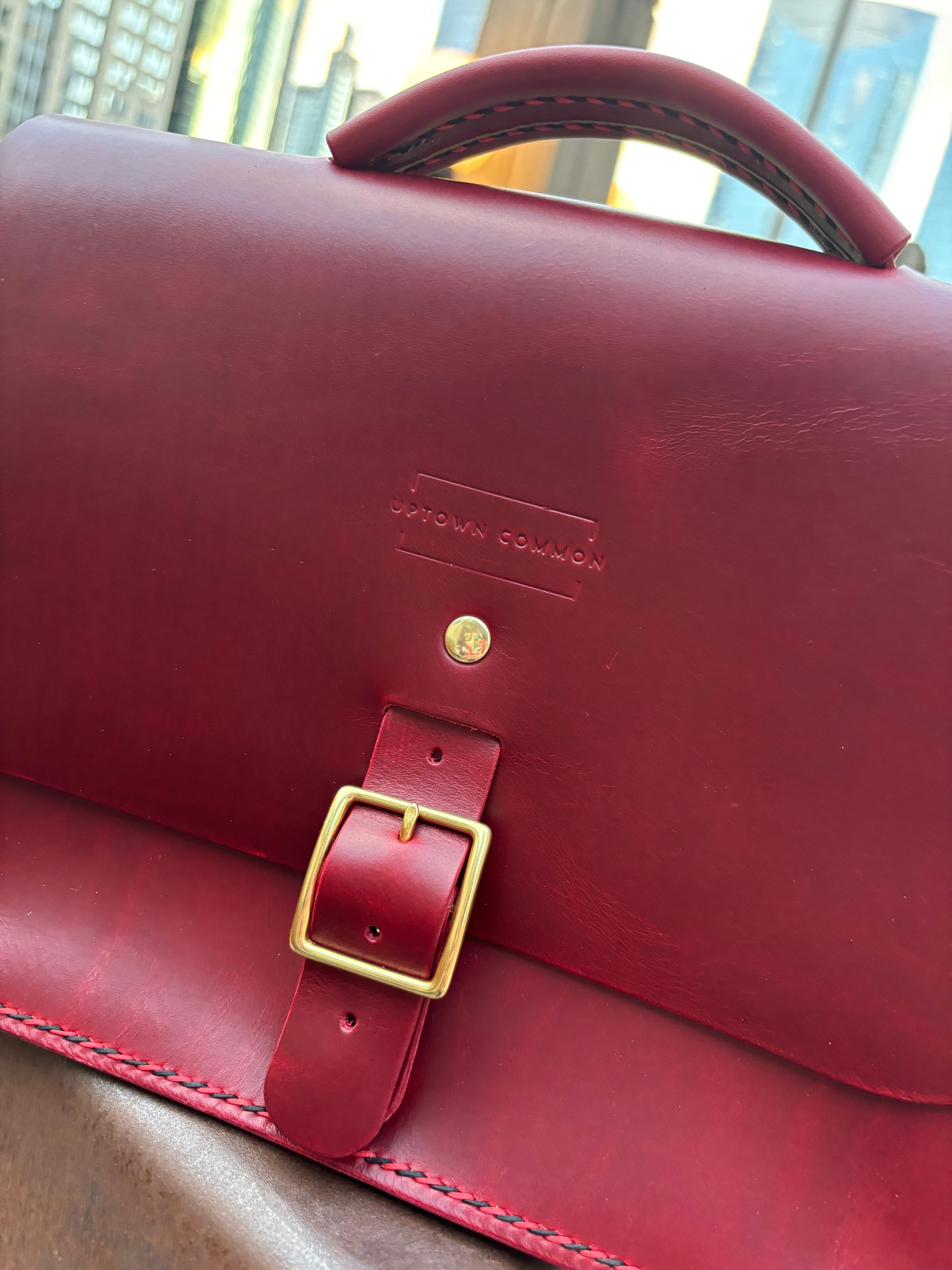 La Borsetta - Lollipop Red/Brass