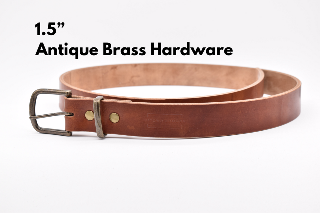 Leather Belt - Oak Tanned Oak Stain