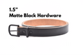 Leather Belt - Oak Tanned Black