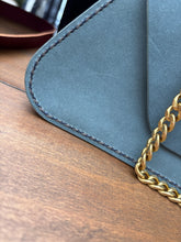 Load image into Gallery viewer, Trapezio - Storm Blue/Antique Brass
