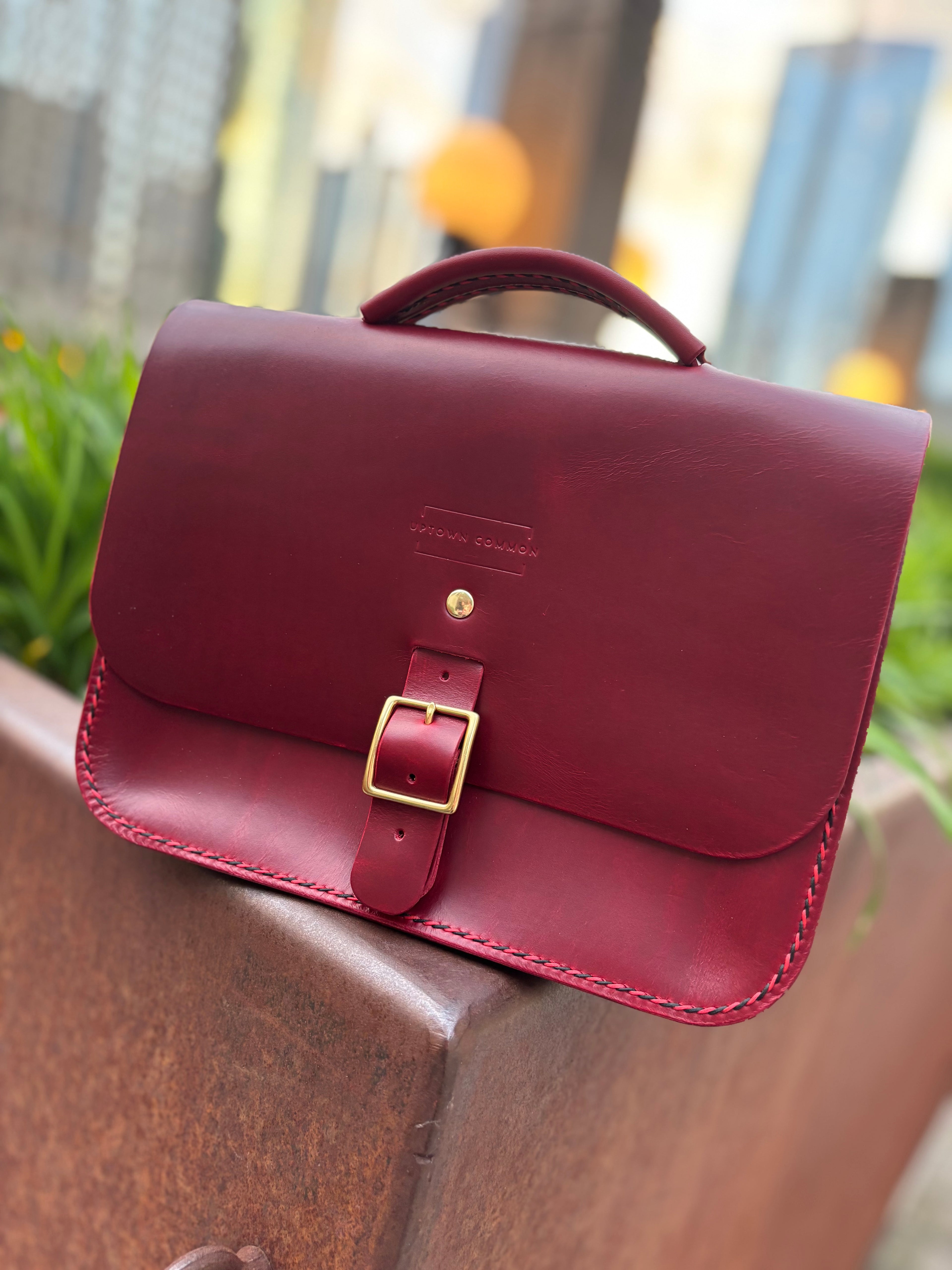 La Borsetta - Lollipop Red/Brass