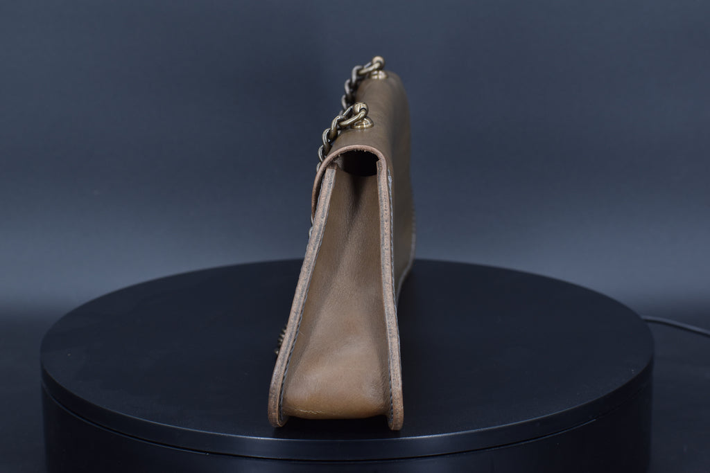 Trapezio - Concrete/Antique Brass
