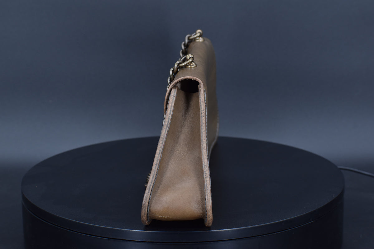 Trapezio - Concrete/Antique Brass