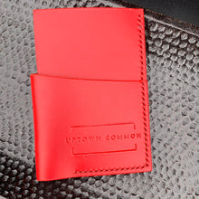 Load image into Gallery viewer, Simple Leather Wallet - Red
