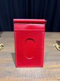 Money Clip Wallet - Red/Matte Black