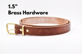 Leather Belt - Oak Tanned Oak Stain