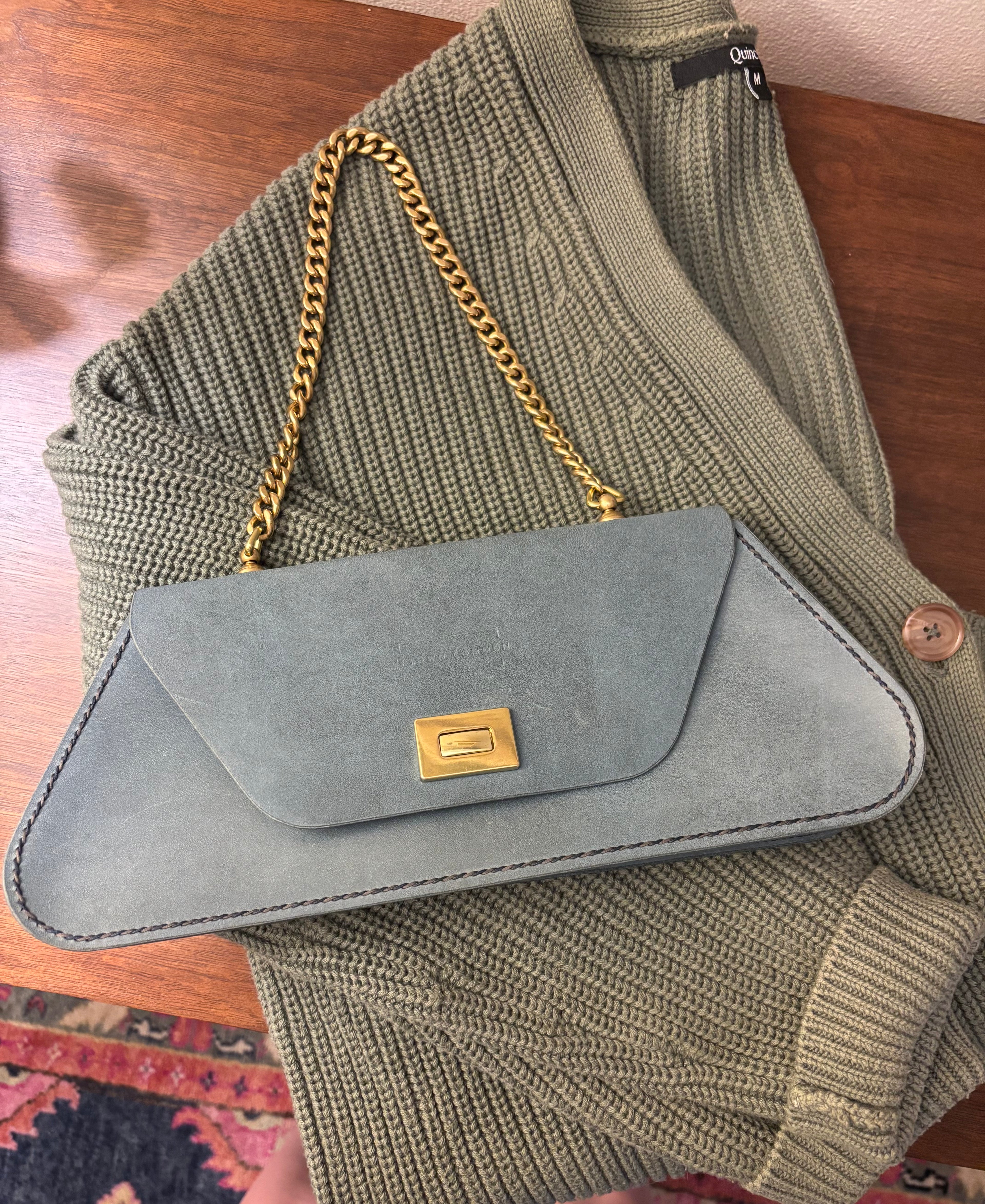 Trapezio - Storm Blue/Brass