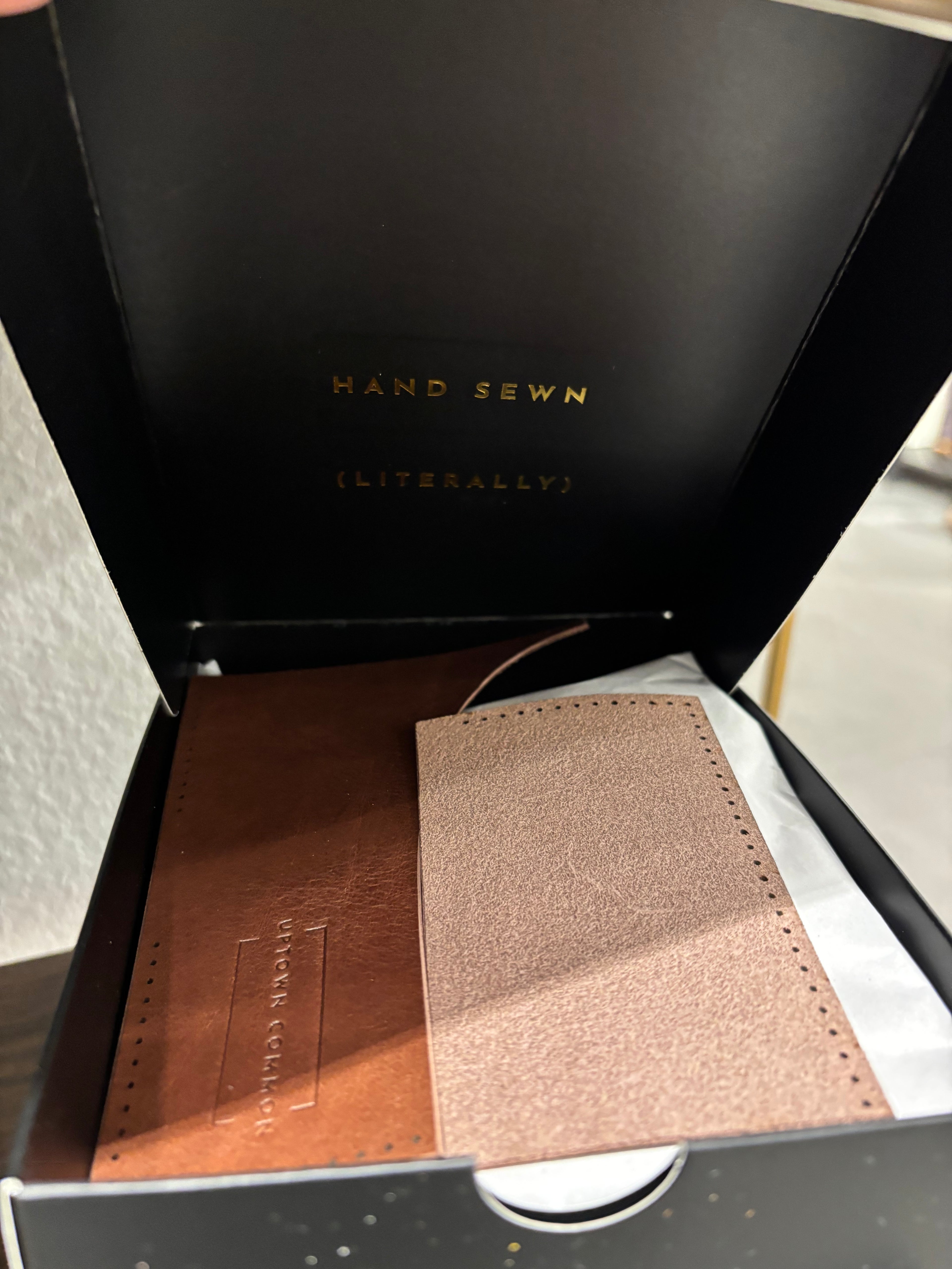 DIY Kit - Simple Wallet - Dark Brown