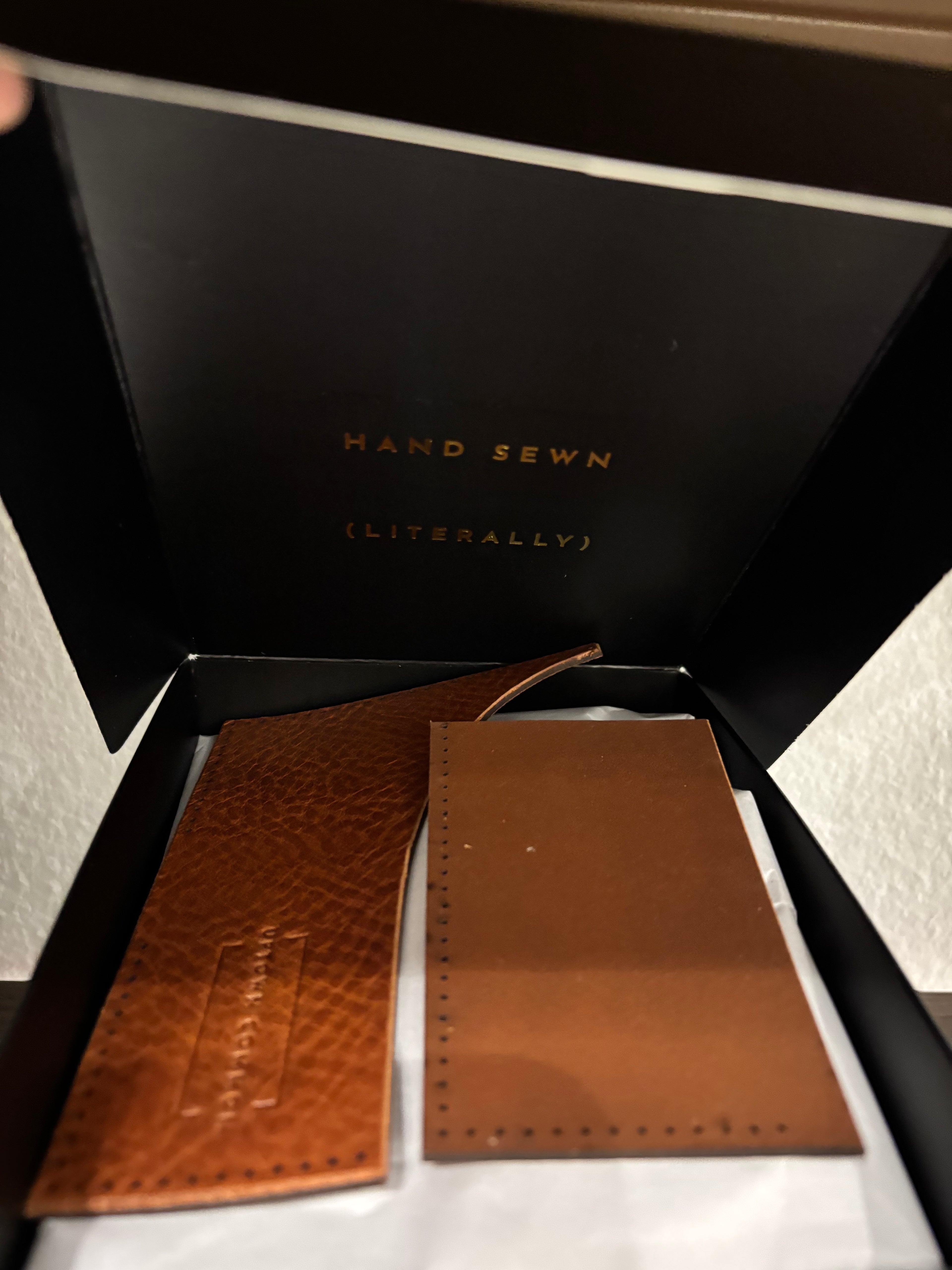 DIY Kit - Simple Wallet - Hickory