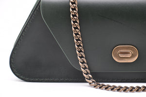 Trapezio - Emerald/Antique Brass