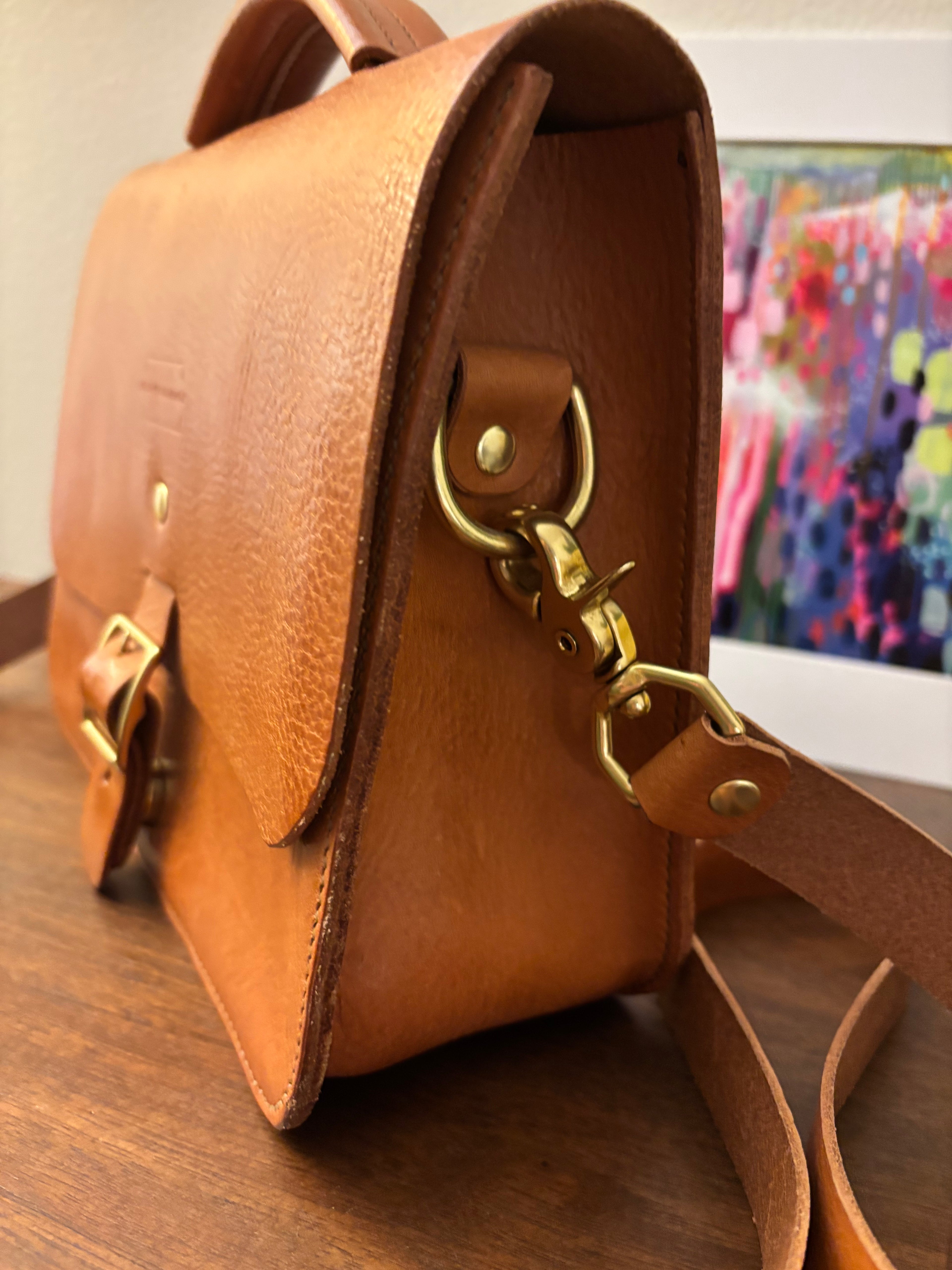 La Borsetta - Natural/Brass