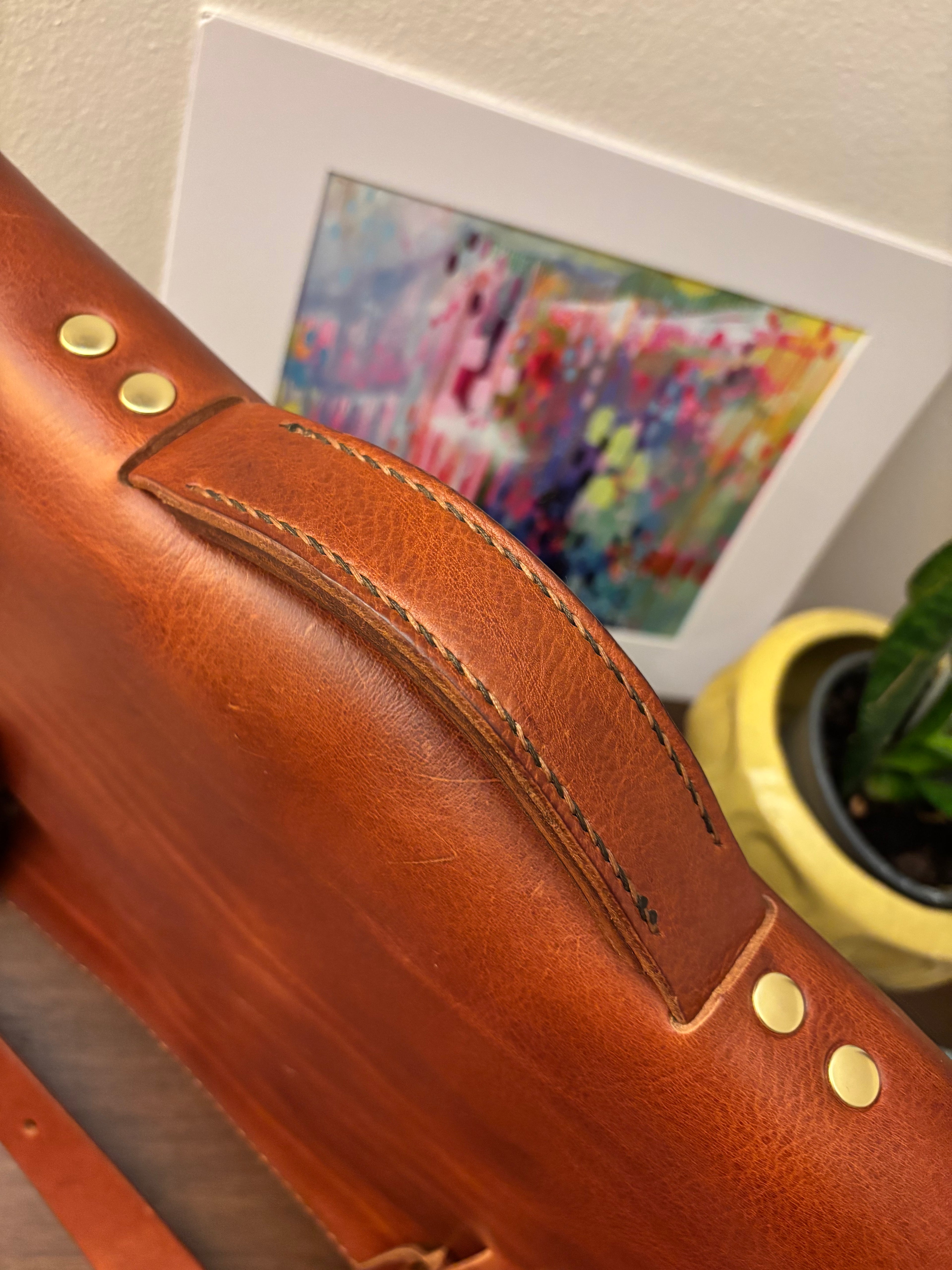 Valigetta #002 - Cognac/Brass