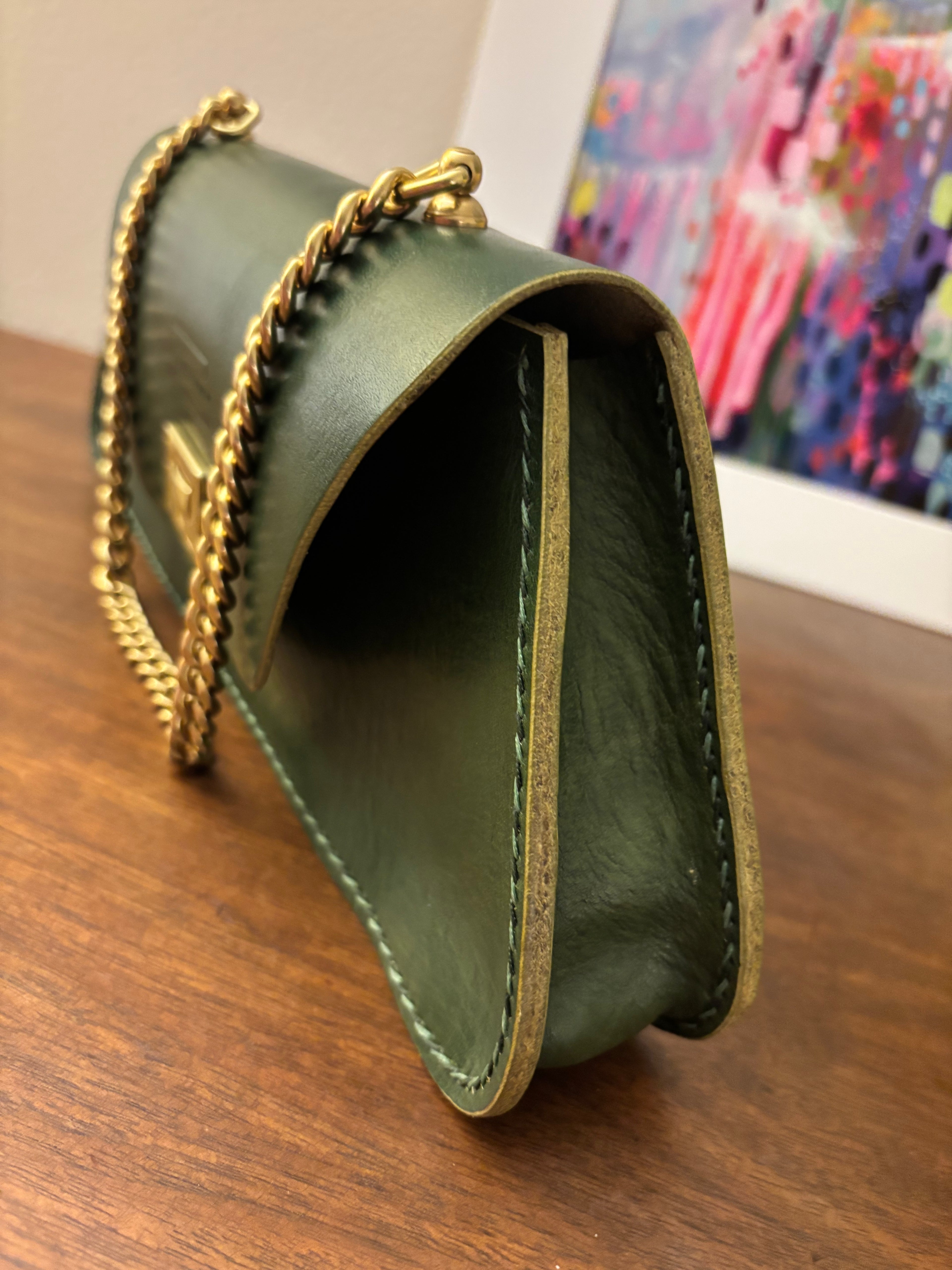 Trapezio - Menta/Brass