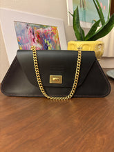 Load image into Gallery viewer, Trapezio - Black/Brass - Red &amp; Black Stitching
