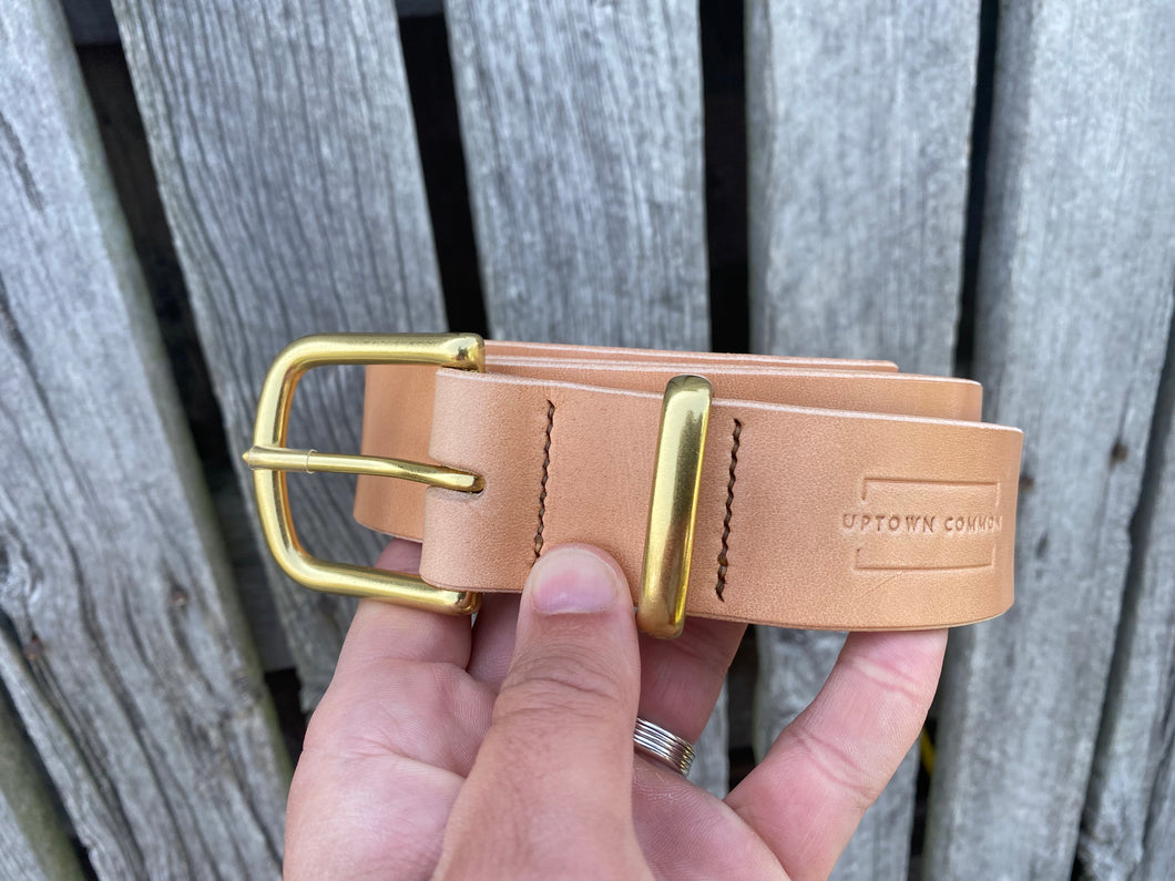 Leather Belt - Russet Bridle/Brass