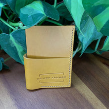 Load image into Gallery viewer, Simple Leather Wallet - Yellow
