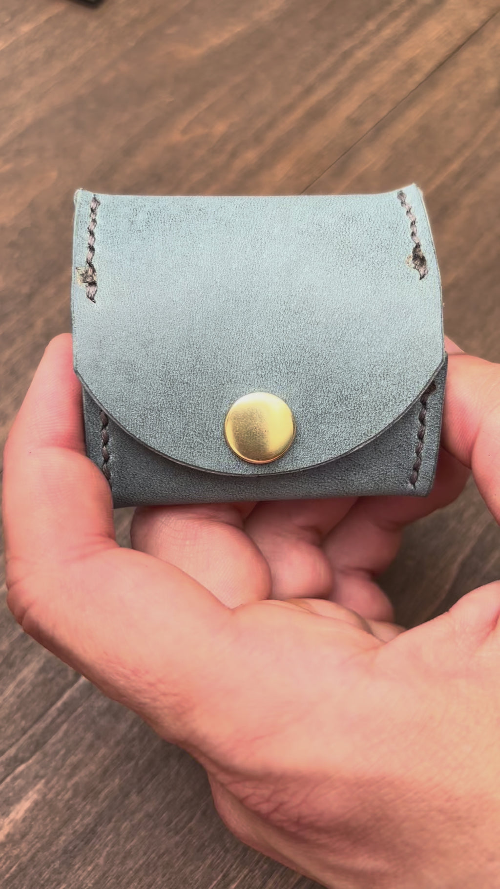 Coin Pouch - Black Box Print