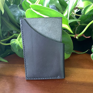 Simple Leather Wallet - Black